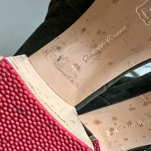 Gianvito Rossi Margaux Suede booties size 40 - Picture 11 of 11